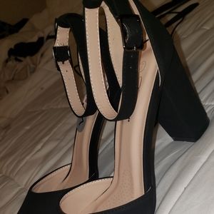 Black heels